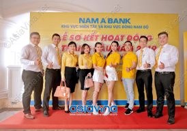 Lễ Sơ kết hoạt động 6 tháng đầu năm và kế hoạch 6 tháng cuối năm 2019 tại NAM A BANK